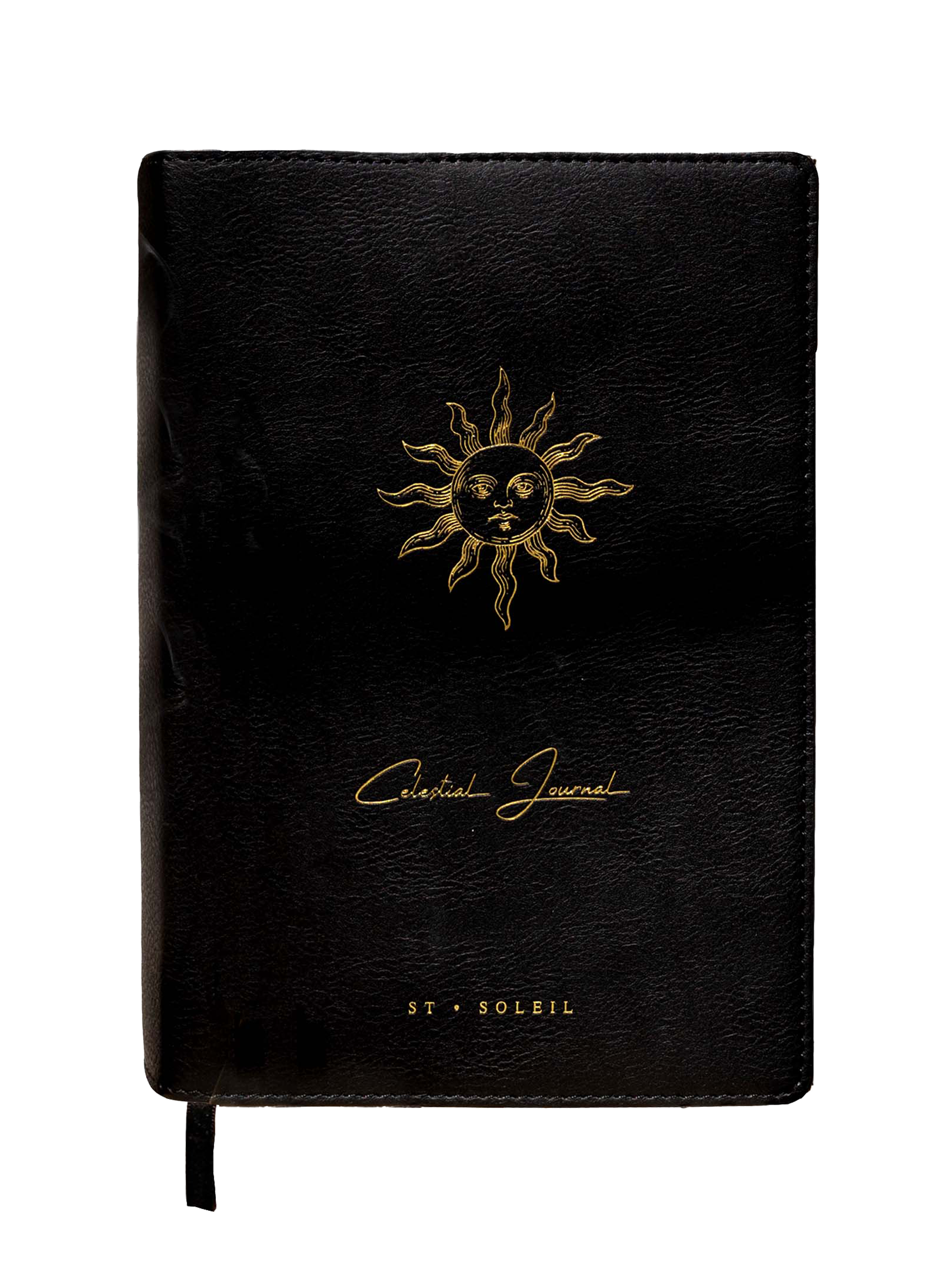 Celestial Journal in Brown • {Astrology} Vegan Leather