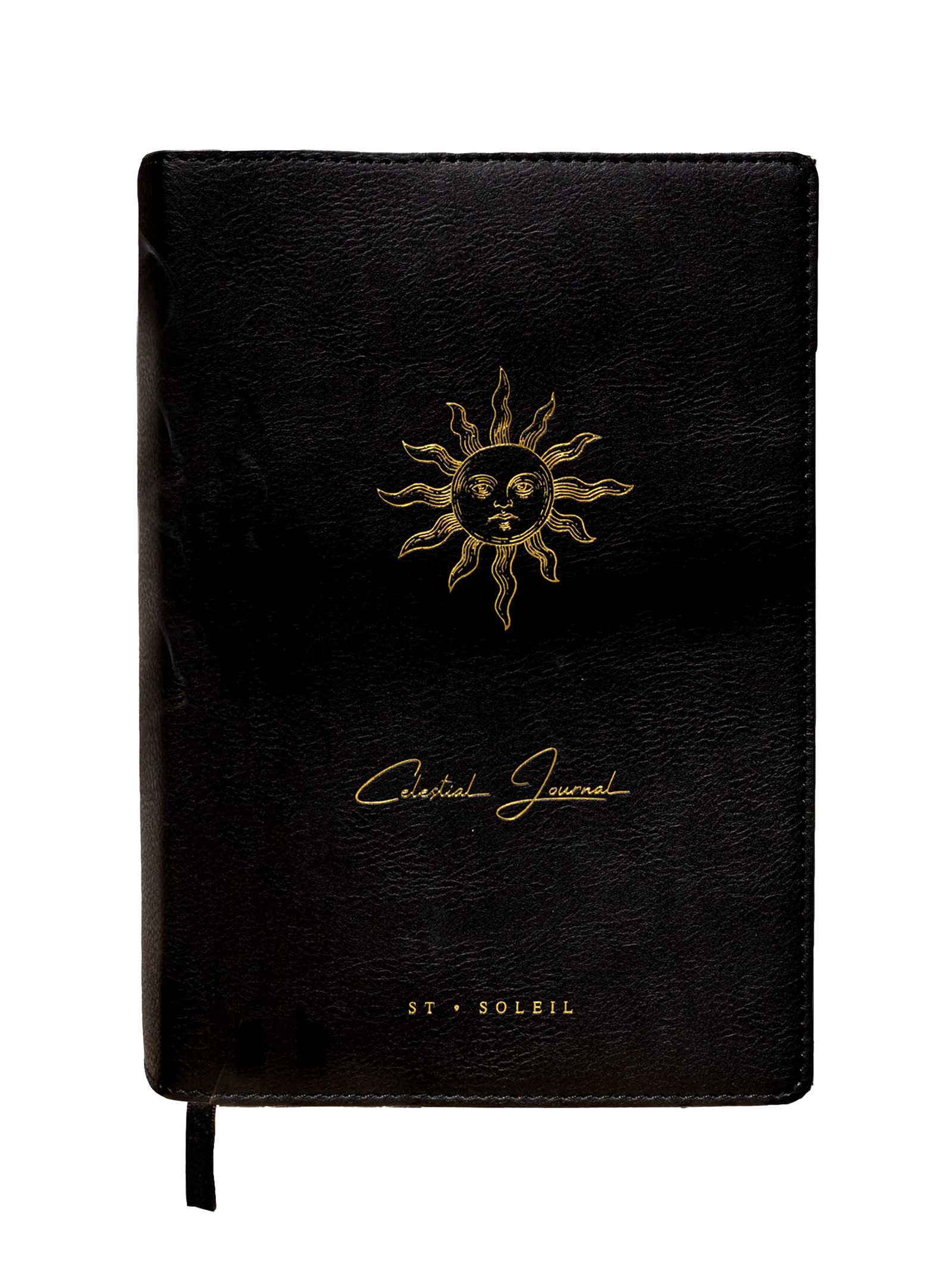 Celestial Journal in Brown • {Astrology} Vegan Leather