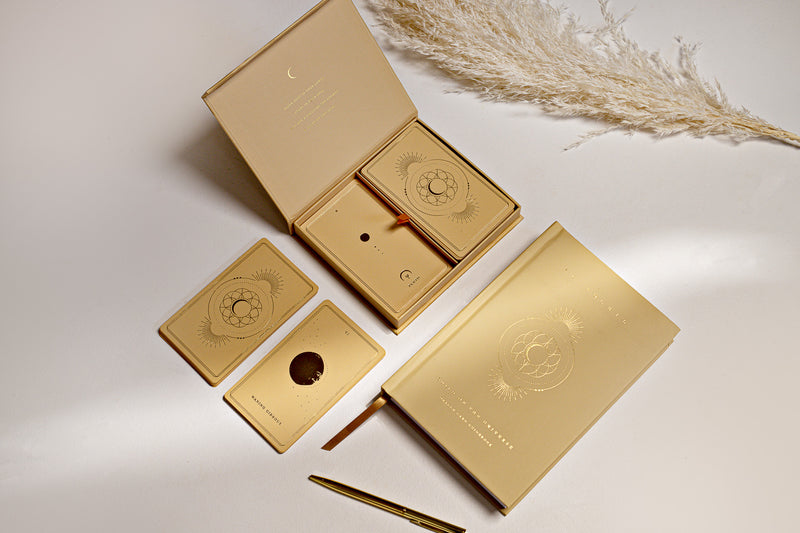 'Child Of The Universe' Honey Gold Edition • Oracle Deck & Book