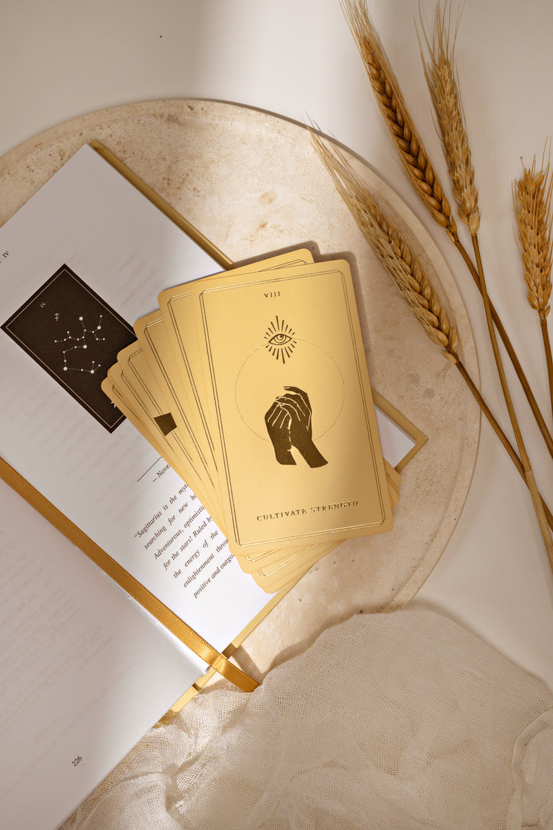 'Child Of The Universe' Honey Gold Edition • Oracle Deck & Book