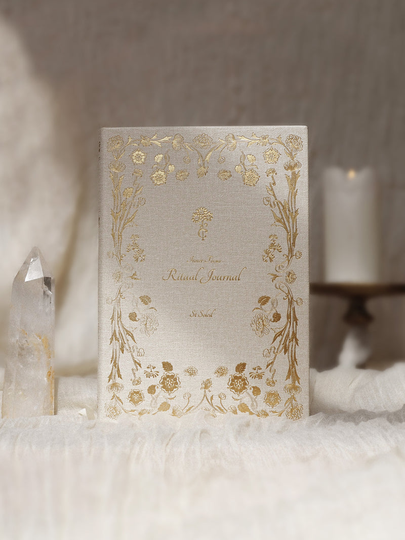 Inner Focus Ritual Journal© • Beige Linen {ED III}