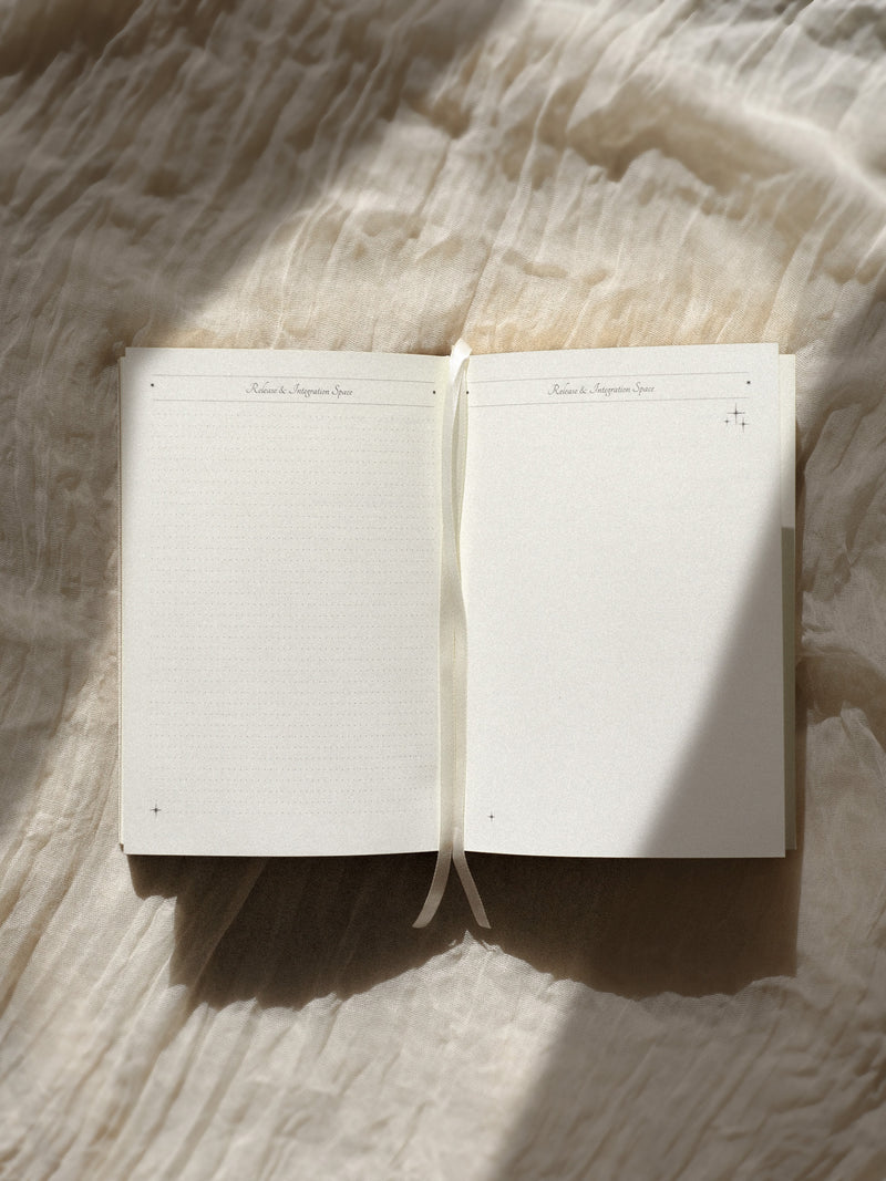 Inner Focus Ritual Journal© • Beige Linen {ED III}