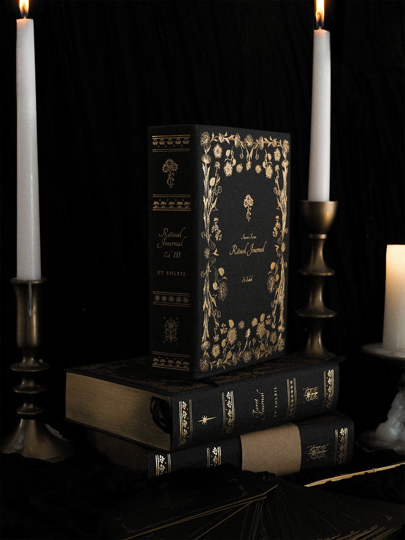 Inner Focus Ritual Journal© • Black Linen {ED III}