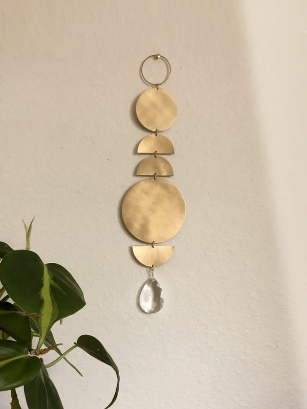 When The Sun Comes • Sun Catcher / Wall Hanging
