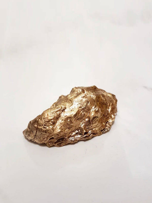Ritual Space • Gold Leaf {Real} Oyster Shell Trinket Dish