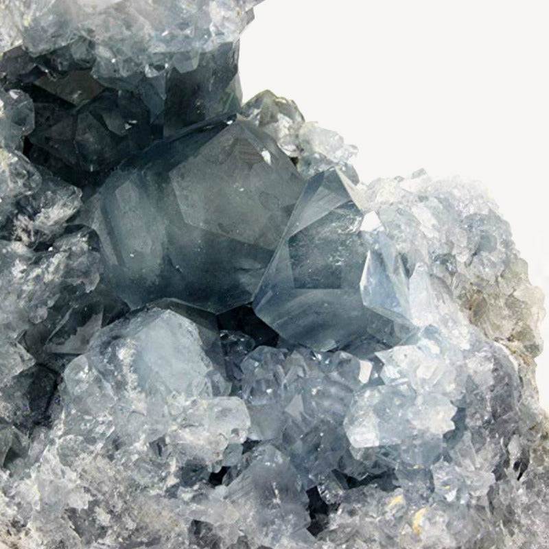 Celestite Crystal Cluster • Small