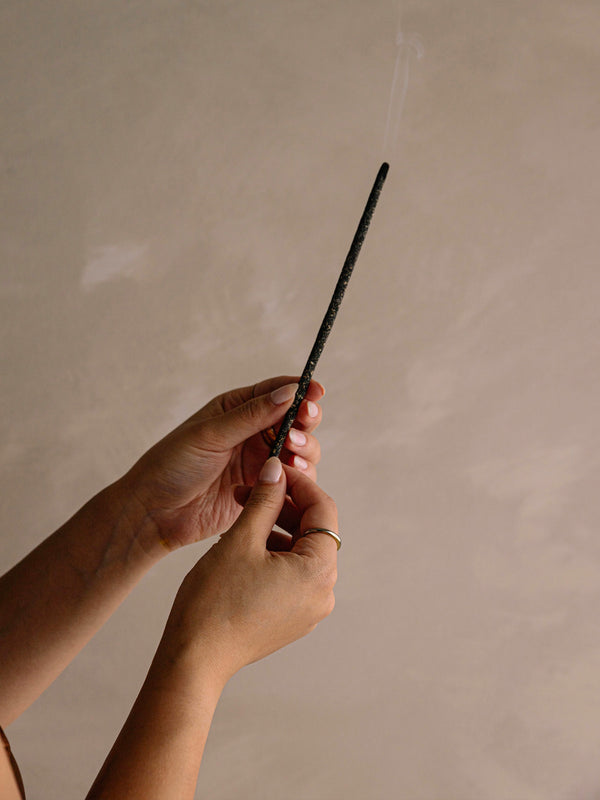 Hand Rolled Incense Sticks {Black Copal}
