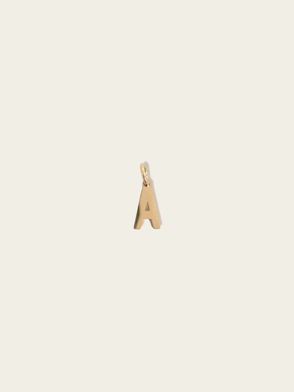 Initial Charm • A-Z {Gold}