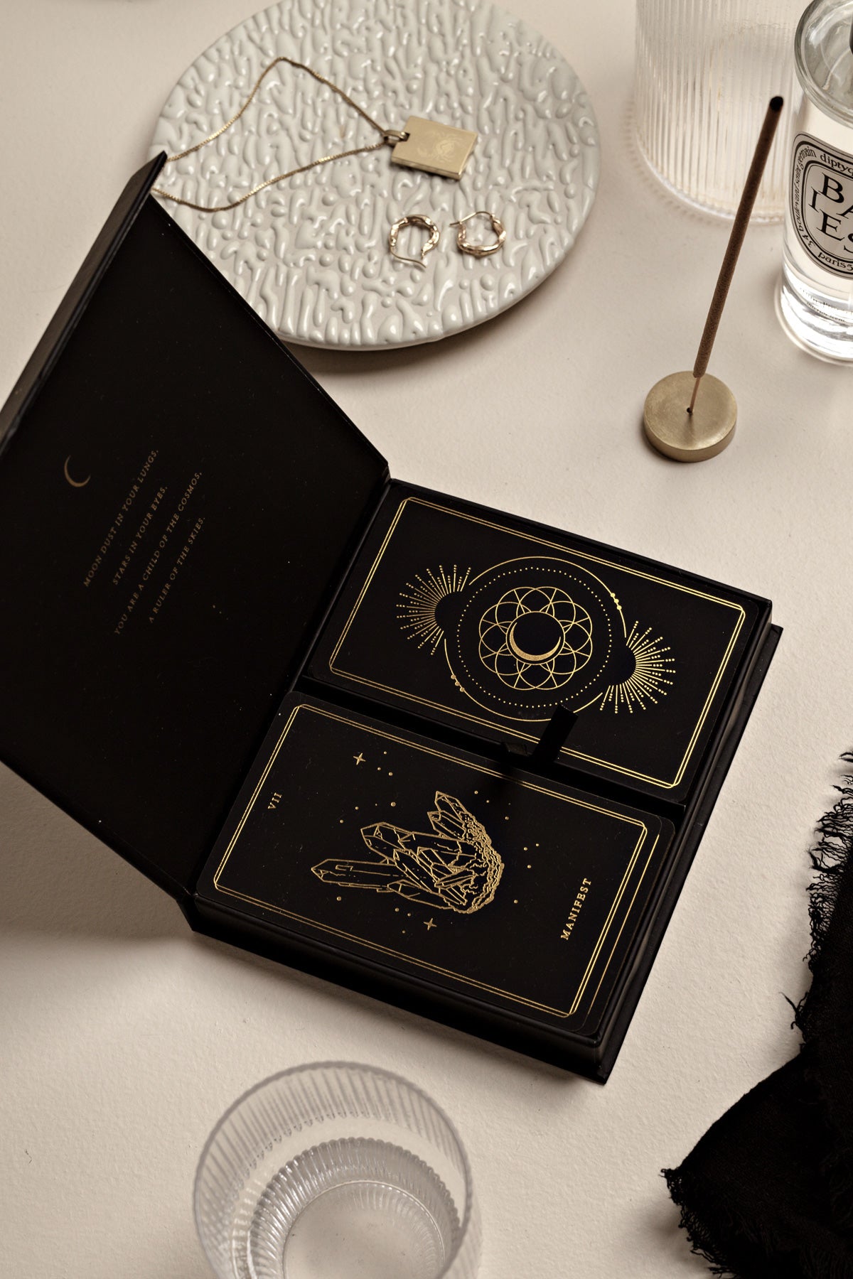 'Child Of The Universe' Midnight Edition • Oracle Deck & Book