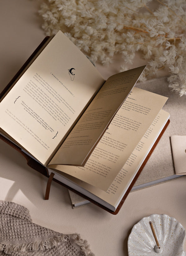2023 Celestial Journal / in Brown • {Vegan Leather}