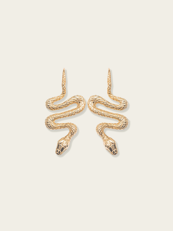 𓆙 Snake Totem • Earrings